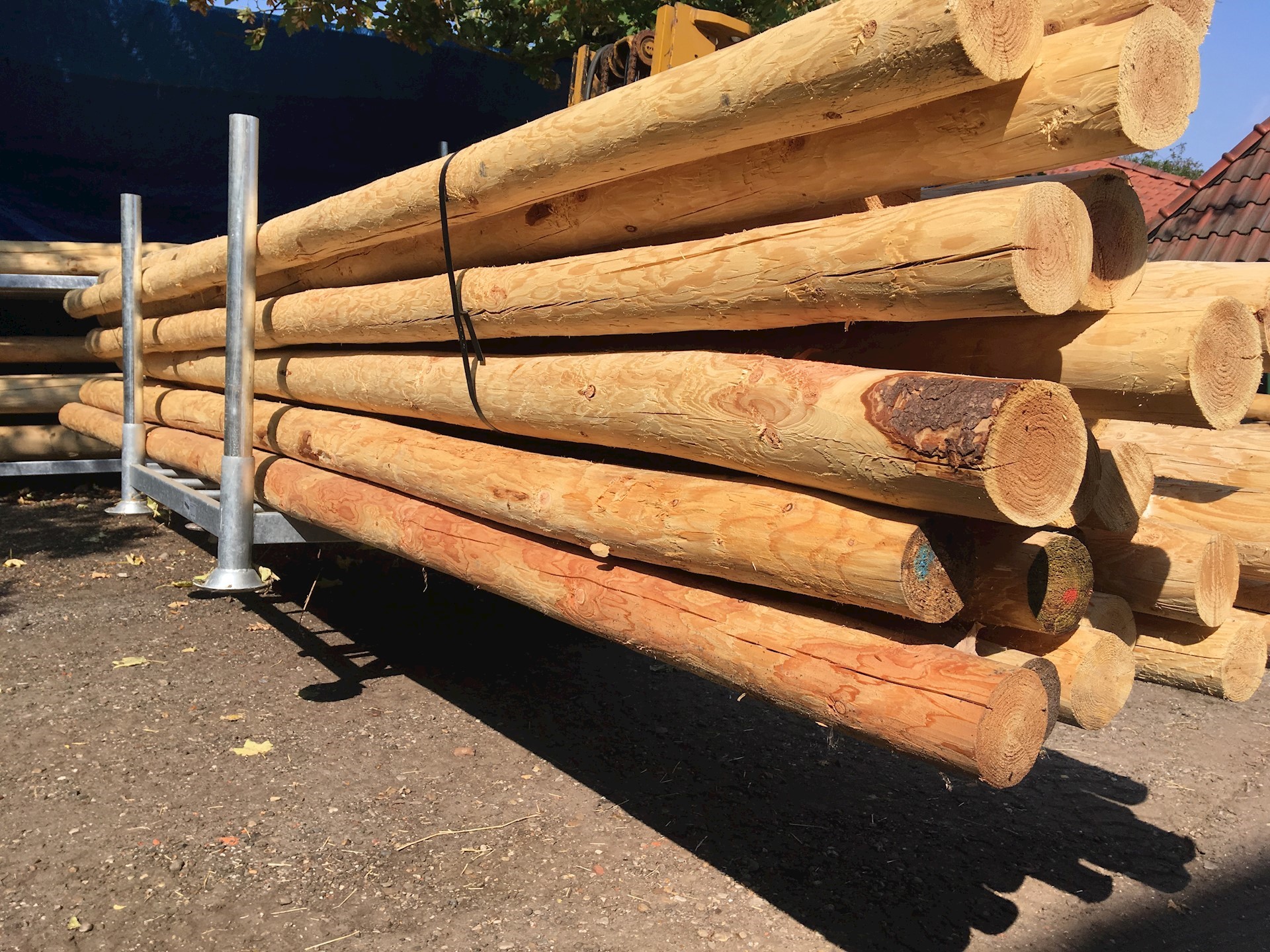 Geschilde stammen/palen